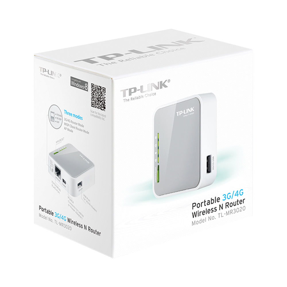 TP-LINK TL-MR3020 PORTABLE 3G/4G WIRELESS N ROUTER