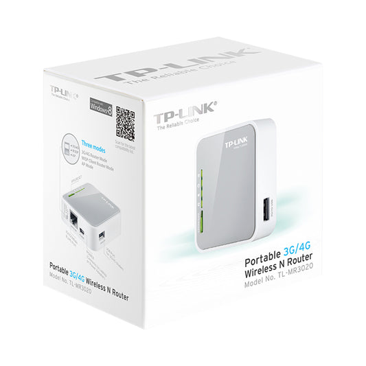 TP-LINK TL-MR3020 PORTABLE 3G/4G WIRELESS N ROUTER