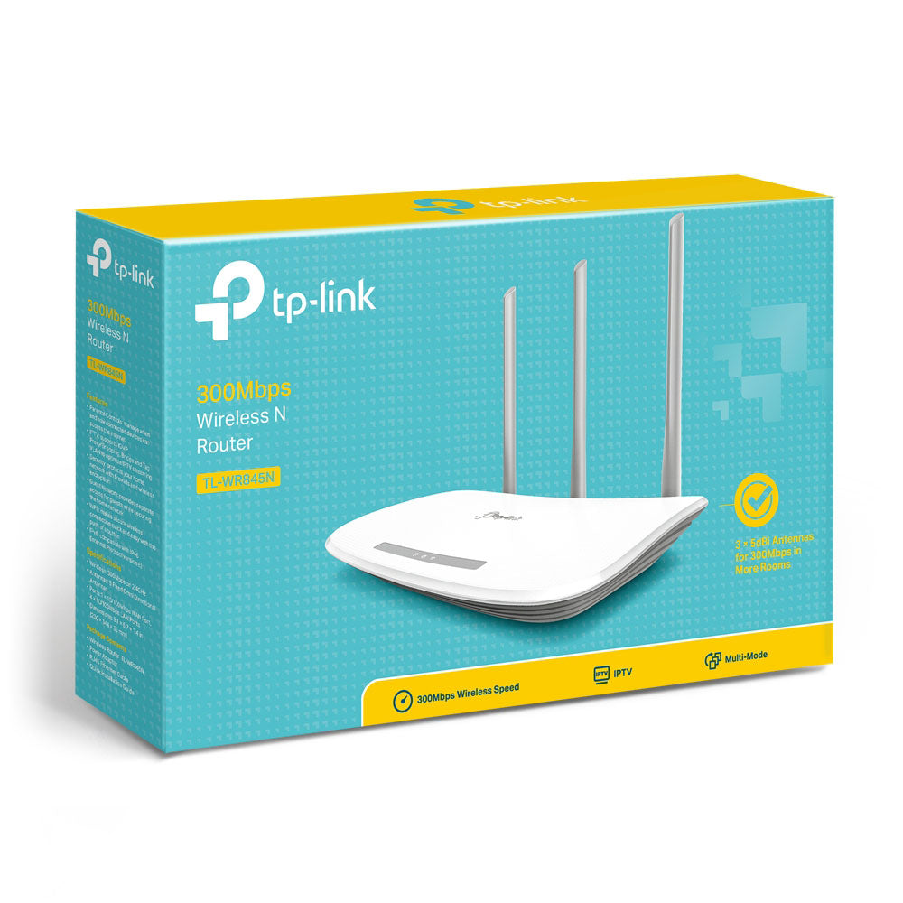 TP-LINK TL-WR845N 300MBPS WIRELESS N ROUTER