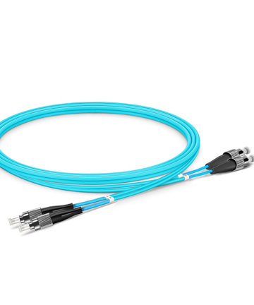 Fiber Patch Cable – FC to FC Multimode OM4 (Aqua)