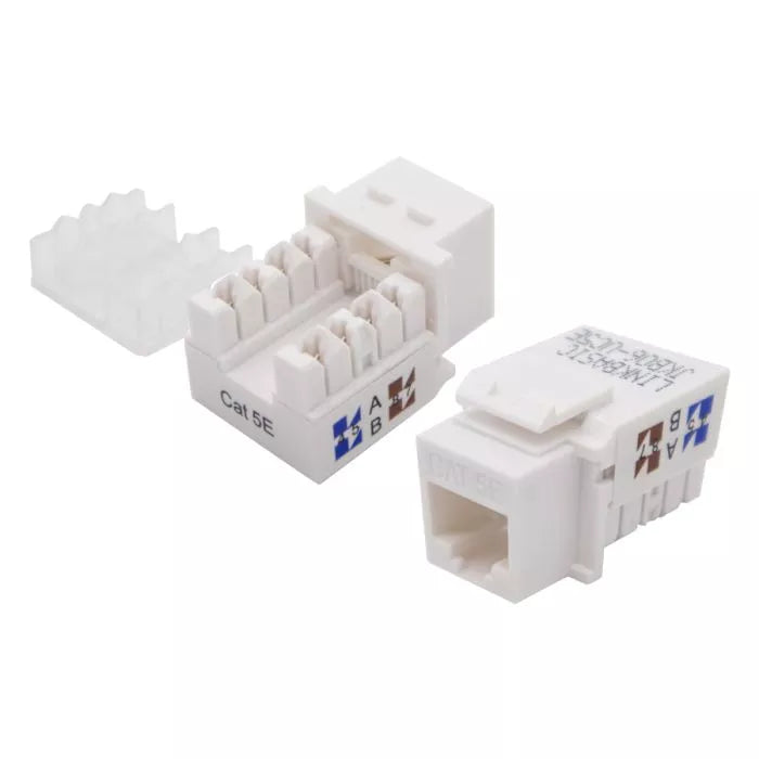 Linkbasic Cat5e UTP Keystone Jack.