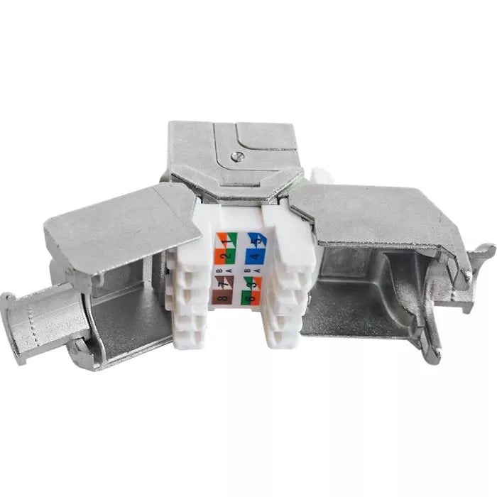 Linkbasic Cat5e Shielded UTP Keystone Jack.