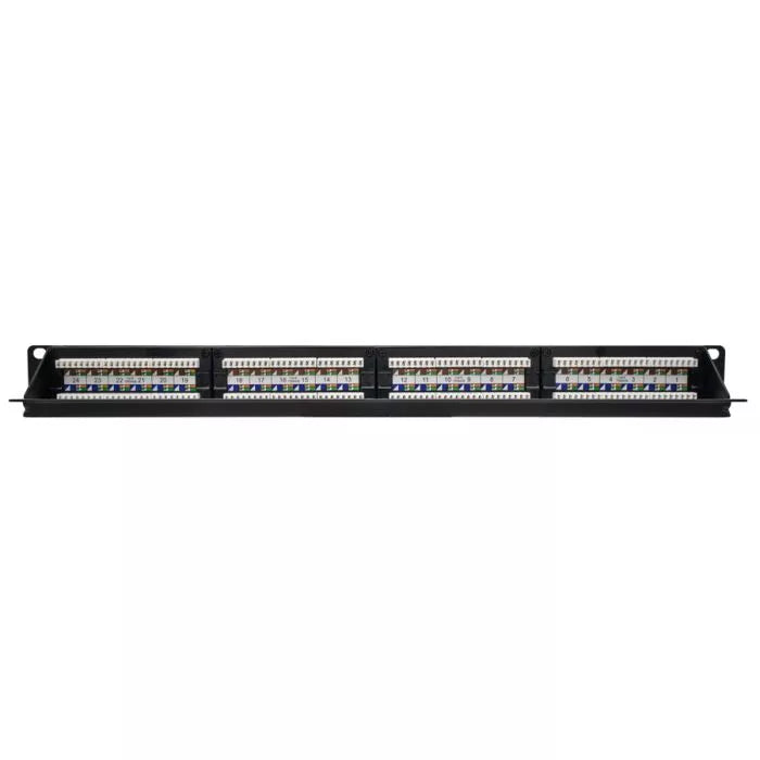 Linkbasic 24 Port Cat6 Rack Mount Patch Panel.