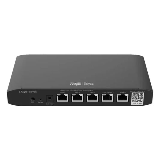 Reyee 5 Port Gigabit 2 WAN Cloud Router.