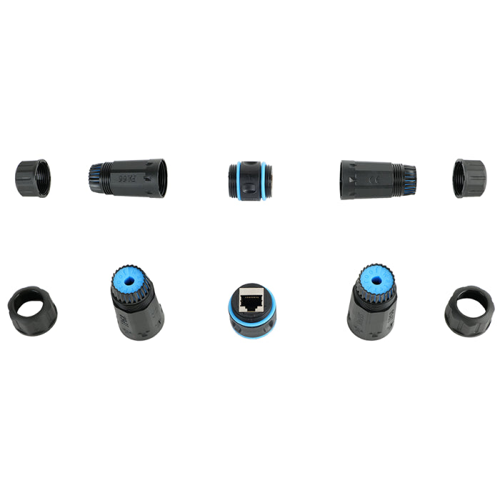 Linkbasic RJ45 Cat6 Outdoor Barrel Connector.