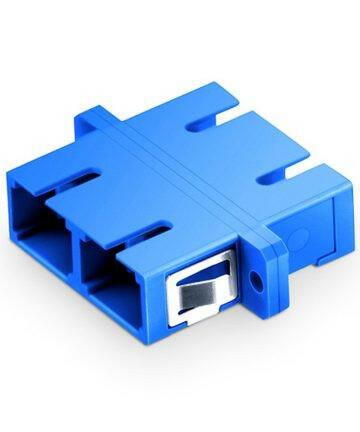 Fiber Mid Coupler Adapter – SC to SC UPC Single Mode Duplex.
