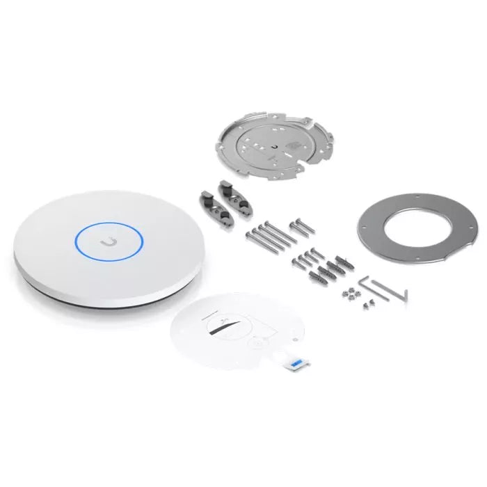 Ubiquiti UniFi WiFi 7 Pro XG Tri-Band White AP.