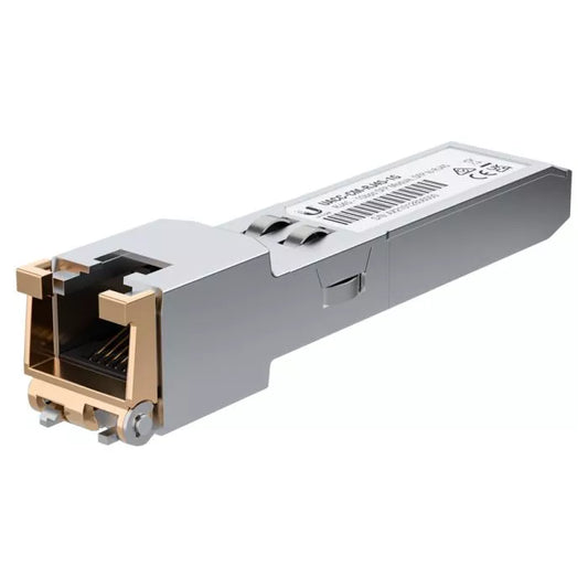 Ubiquiti 1.25G SFP to RJ45 Gigabit Ethernet Module.