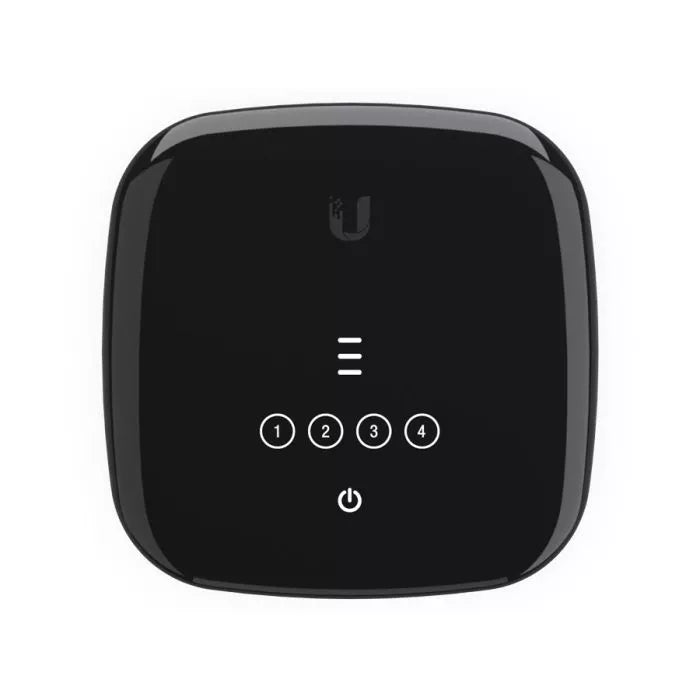 Ubiquiti UISP Fiber WiFi 6 GPON CPE with 4 Gigabit Ports.