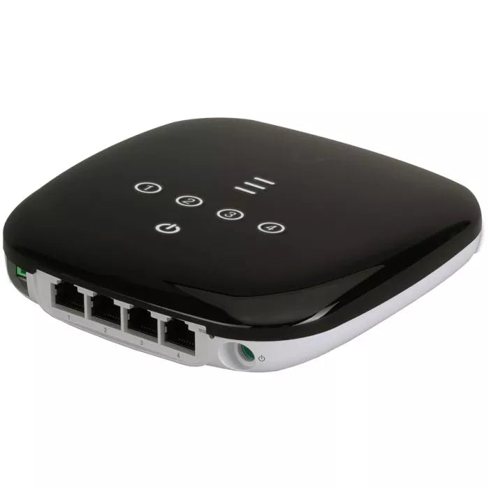 Ubiquiti UISP Fiber WiFi GPON CPE with 4 Gigabit Ports.
