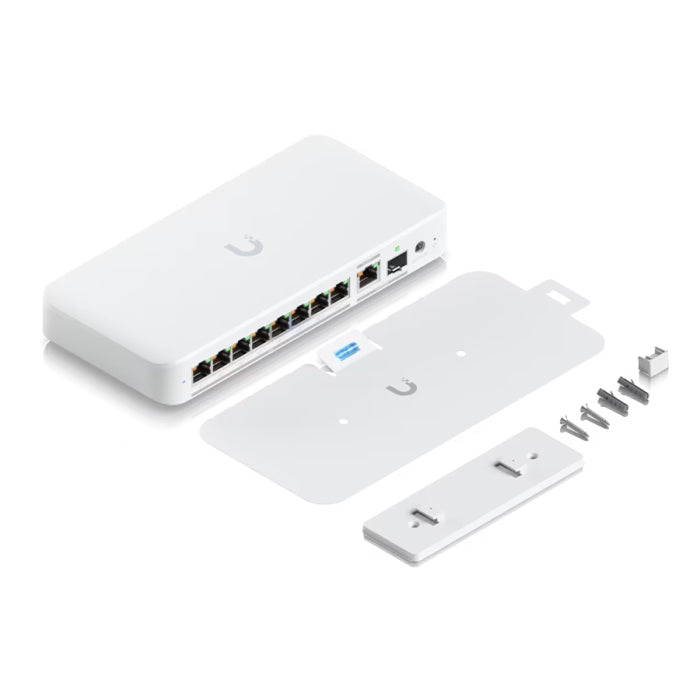 Ubiquiti UniFi Flex 2.5G PoE 8 Port PoE with 10G Combo Uplink