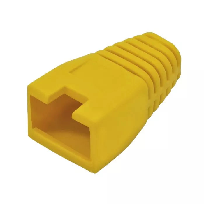 Linkbasic Yellow Boots RJ45.